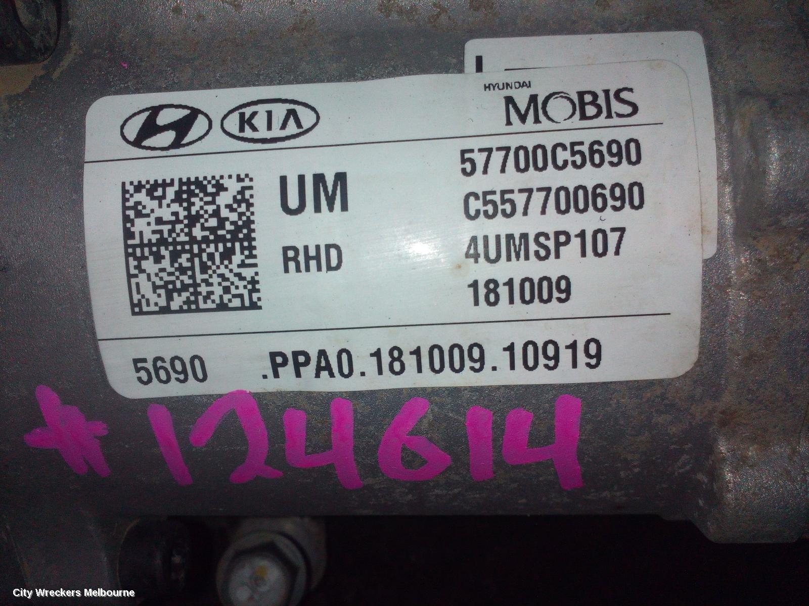 KIA SORENTO STEERING BOX/RACK, UM, 2.2, DIESEL, 09/2017 - 01/2020