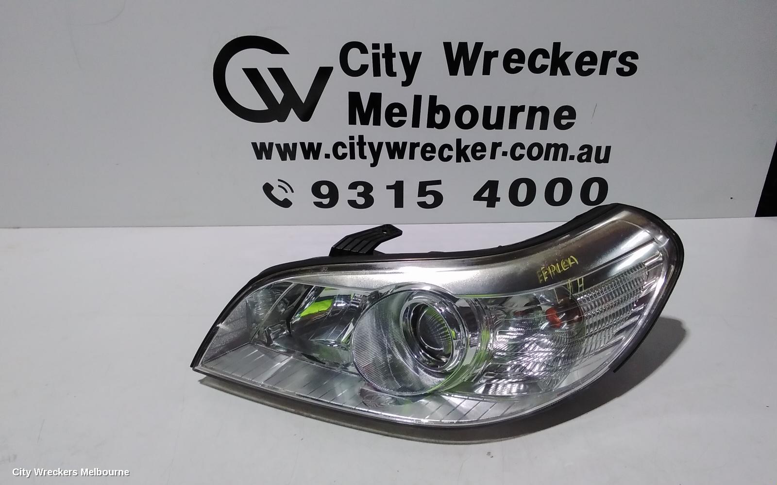 HOLDEN EPICA LEFT HEADLAMP, EP 02/2007 - 12/2011
