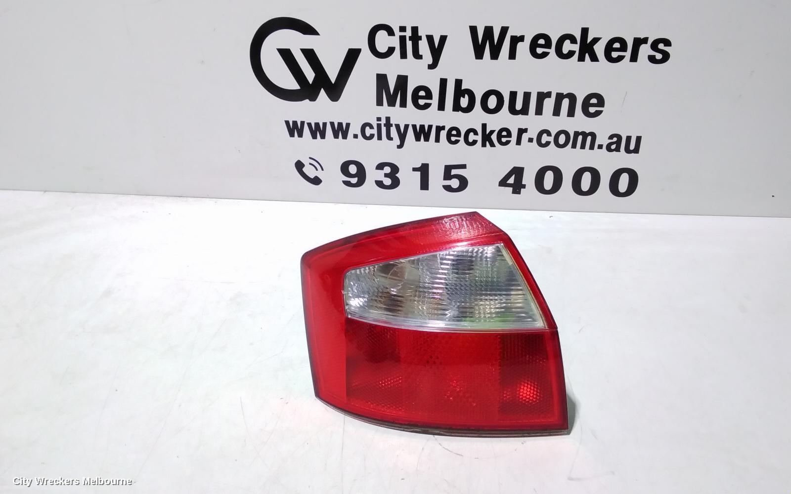 AUDI A4 LEFT TAILLIGHT, B6, SEDAN, 07/2001 - 02/2005