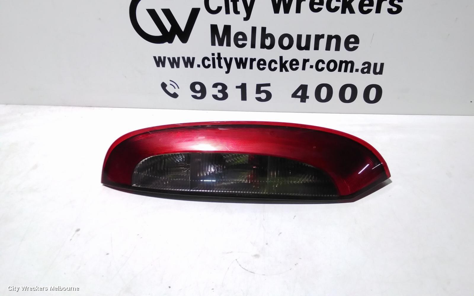 HOLDEN BARINA LEFT TAILLIGHT, XC, 3DR/5DR HATCH (NOT SRI-BLACK TINT), 03/2001 - 01/2004