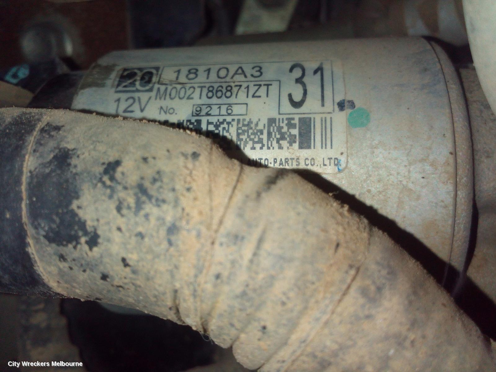 MITSUBISHI TRITON STARTER, DIESEL, 2.4, 4N15, AUTO T/M, MQ-MR, 04/2015 ONWARDS