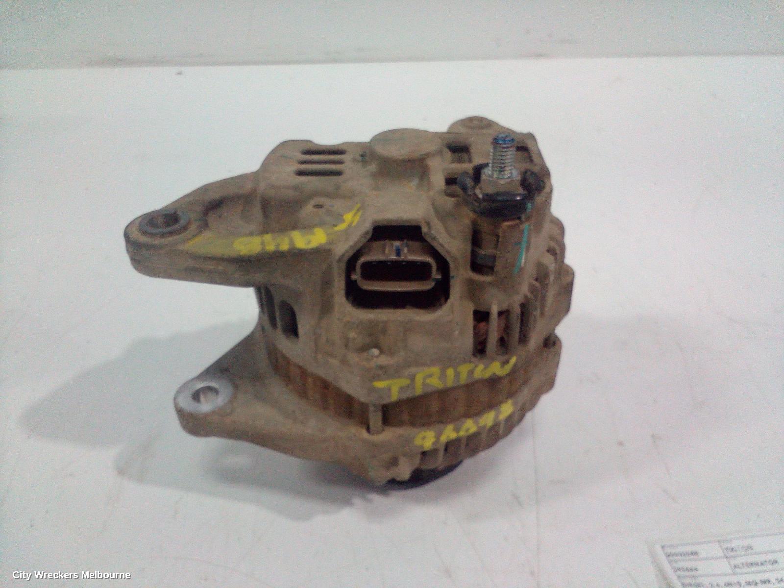 MITSUBISHI TRITON ALTERNATOR, DIESEL, 2.4, 4N15, MQ-MR, 04/2015 ONWARDS