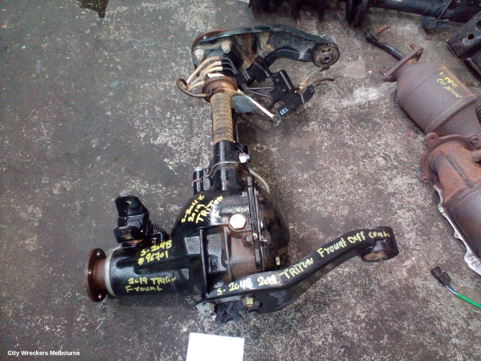 MITSUBISHI TRITON DIFFERENTIAL CENTRE, FRONT, 2.4, DIESEL, AUTO T/M, MR, 4.272 RATIO, 11/2018 ONWARDS