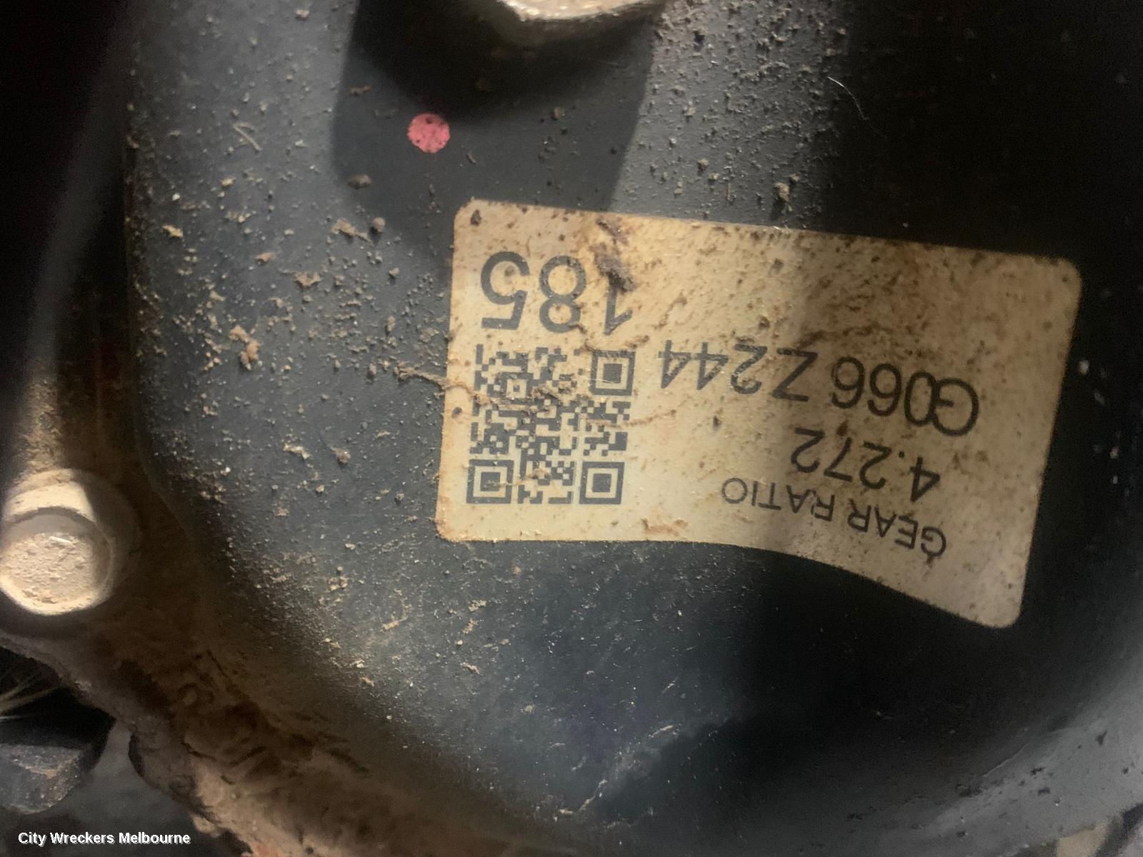 MITSUBISHI TRITON DIFFERENTIAL CENTRE, FRONT, 2.4, DIESEL, AUTO T/M, MR, 4.272 RATIO, 11/2018 ONWARDS