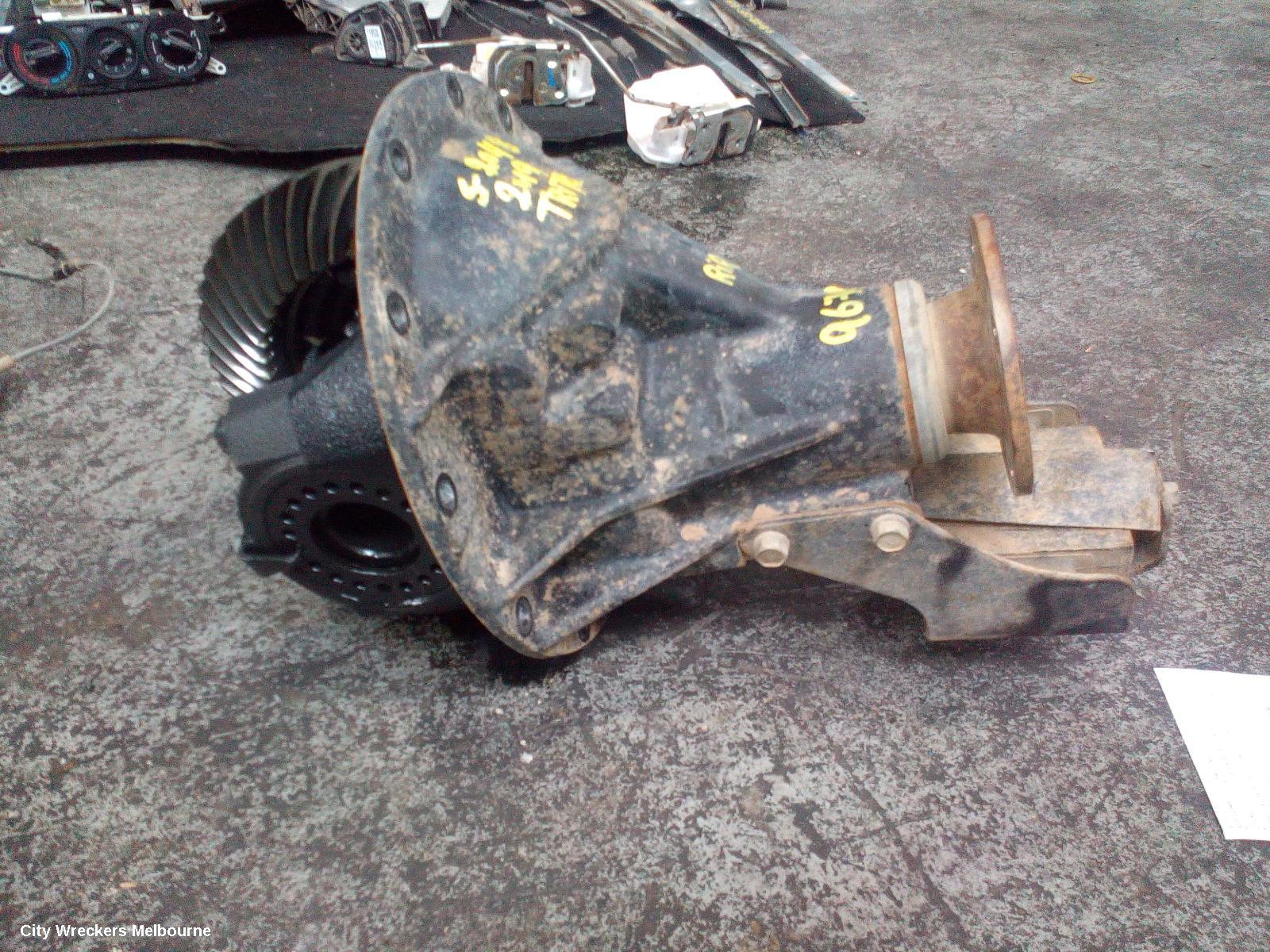 MITSUBISHI TRITON DIFFERENTIAL CENTRE, FRONT, 2.4, DIESEL, AUTO T/M, MR, 4.272 RATIO, 11/2018 - 10/2023