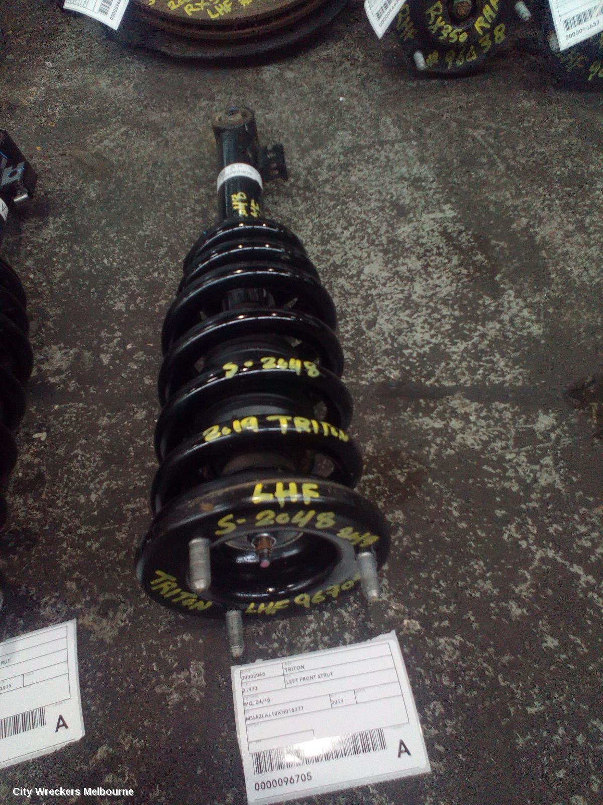 MITSUBISHI TRITON LEFT FRONT STRUT, MQ-MR, 03/2015 - 10/2023