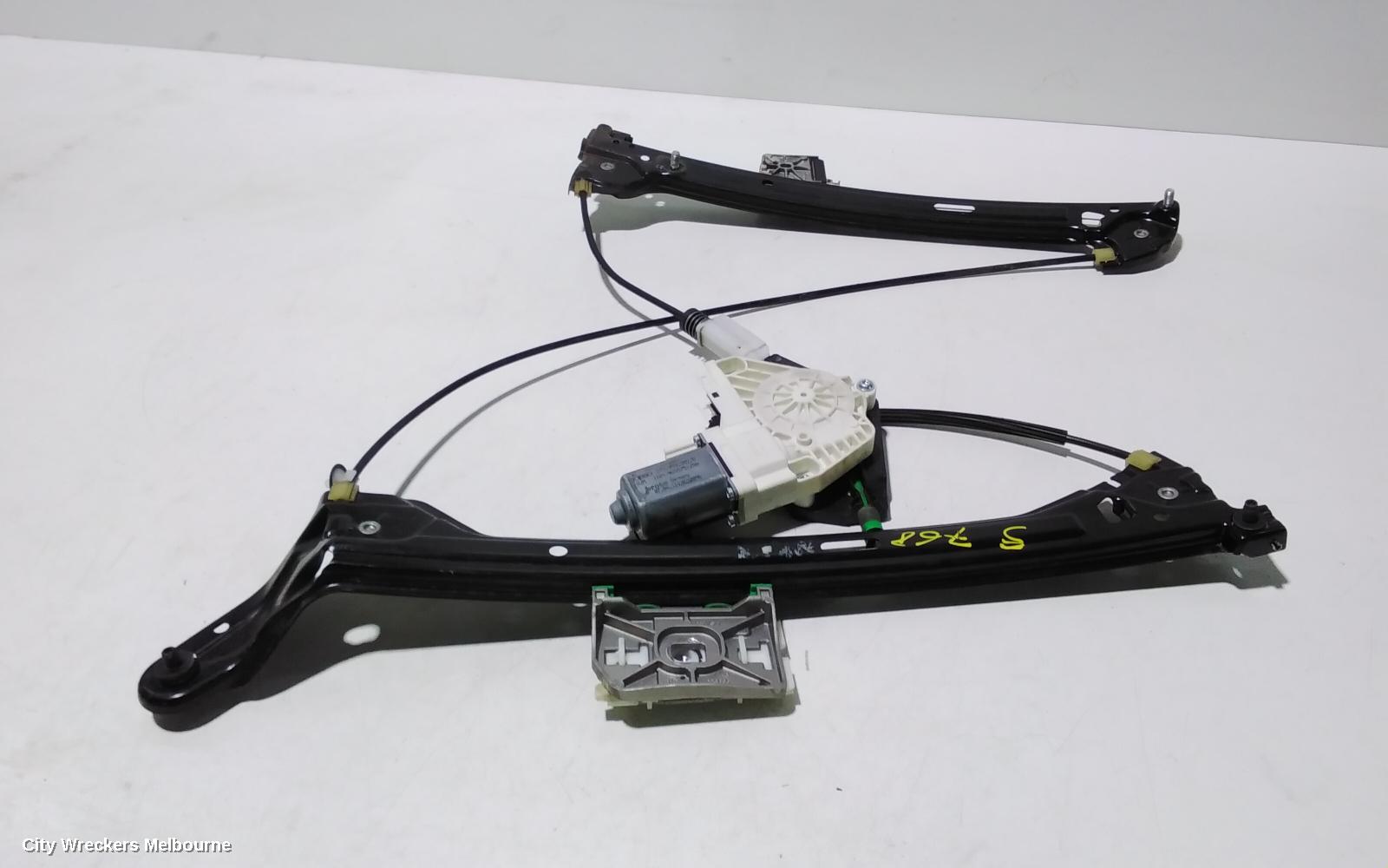 AUDI A5 RIGHT FRONT WINDOW REG/MOTOR, 8F, A5, CABRIO, 08/2009 - 11/2016