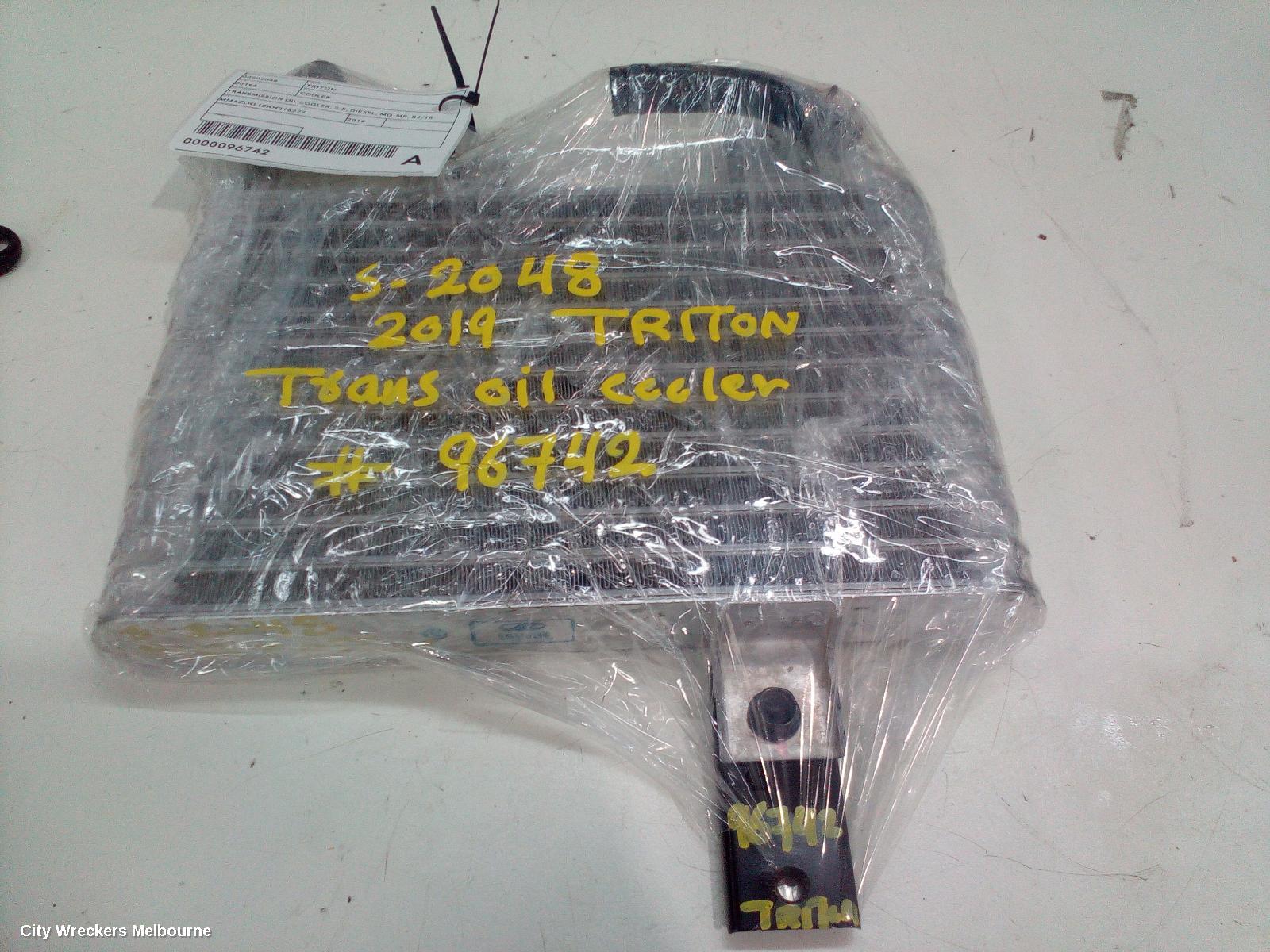 MITSUBISHI TRITON COOLER, TRANSMISSION OIL COOLER, 2.5, DIESEL, MQ-MR, 04/2015 ONWARDS