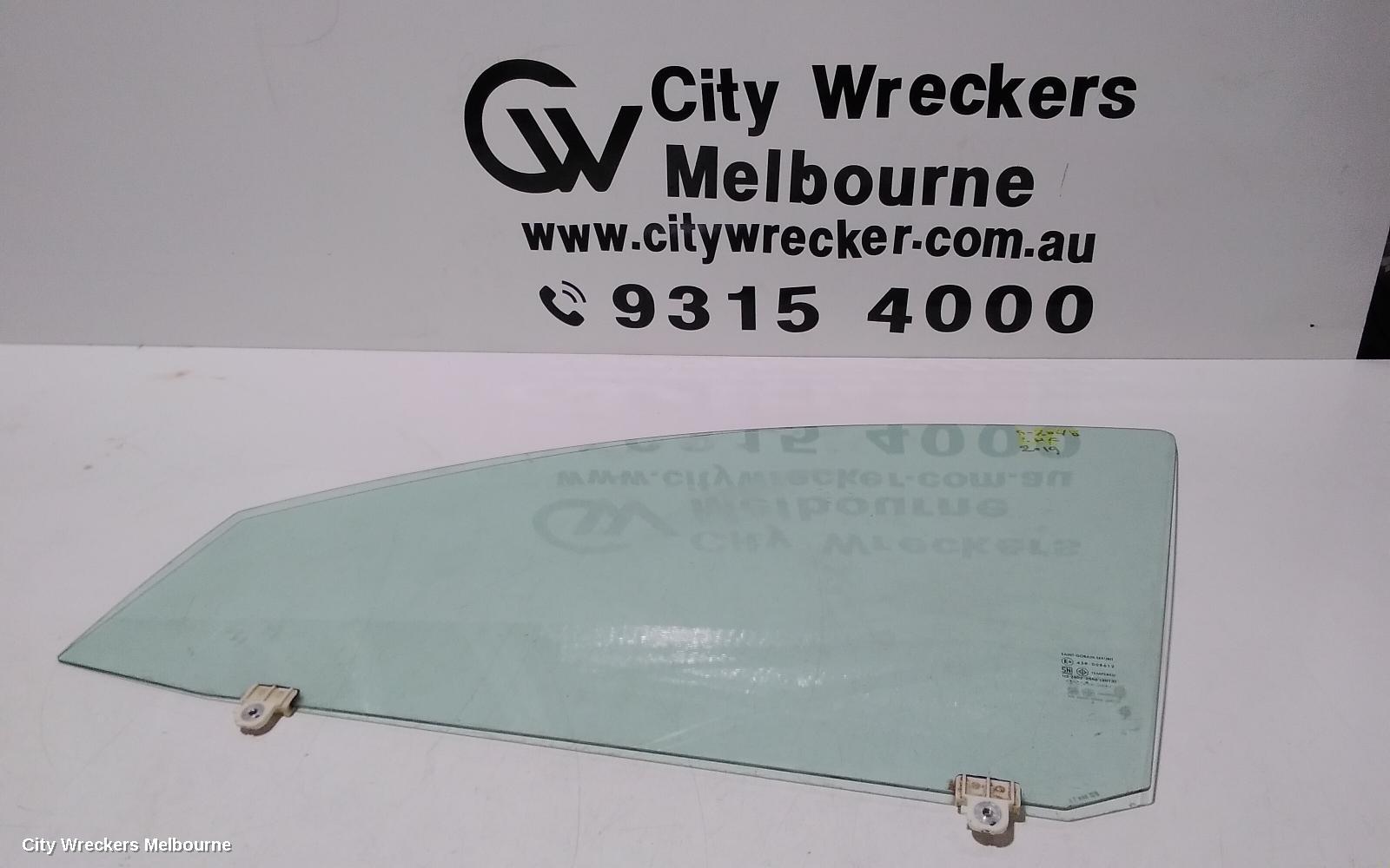MITSUBISHI TRITON LEFT FRONT DOOR WINDOW, SINGLE/DUAL CAB, MQ, 04/2015 ONWARDS