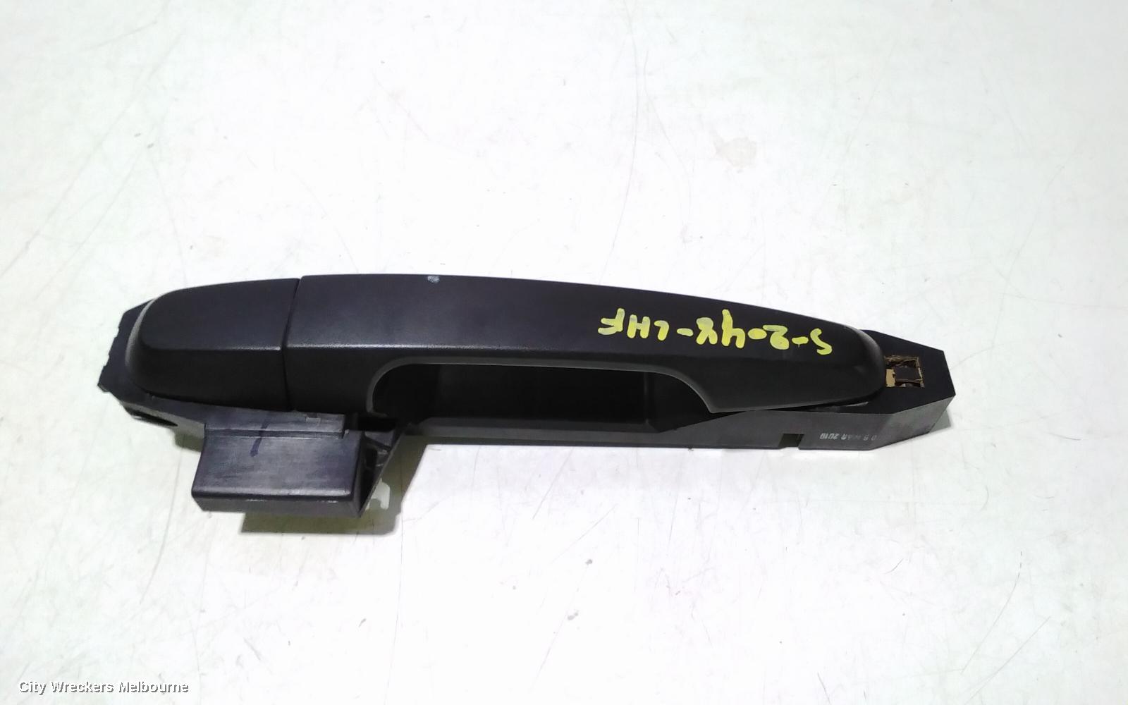 MITSUBISHI TRITON DOOR HANDLE, OUTER, LH FRONT/REAR, BLACK, GLX, MQ, 04/2015 ONWARDS