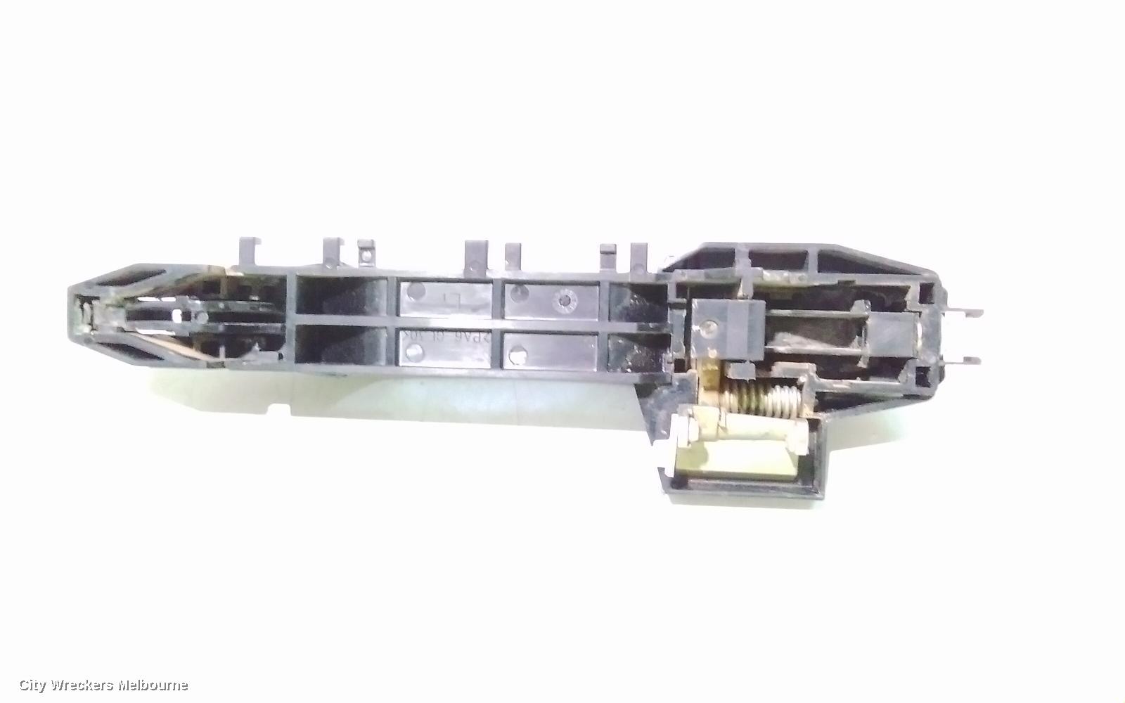 MITSUBISHI TRITON DOOR HANDLE, OUTER, LH FRONT/REAR, BLACK, GLX, MQ, 04/2015 ONWARDS