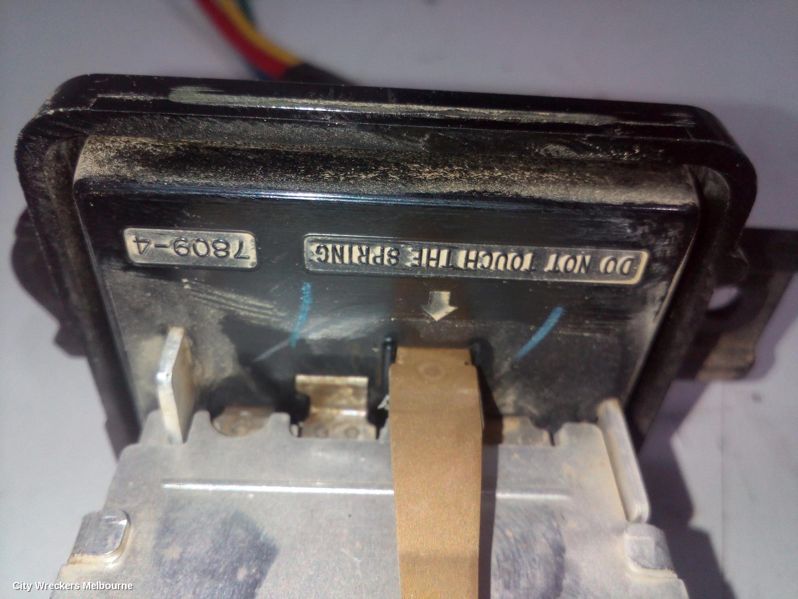 MITSUBISHI TRITON FAN SPEED RESISTOR, MQ/MR, NON CLIMATE CONTROL TYPE (4 PIN), 03/2015 - 10/2023