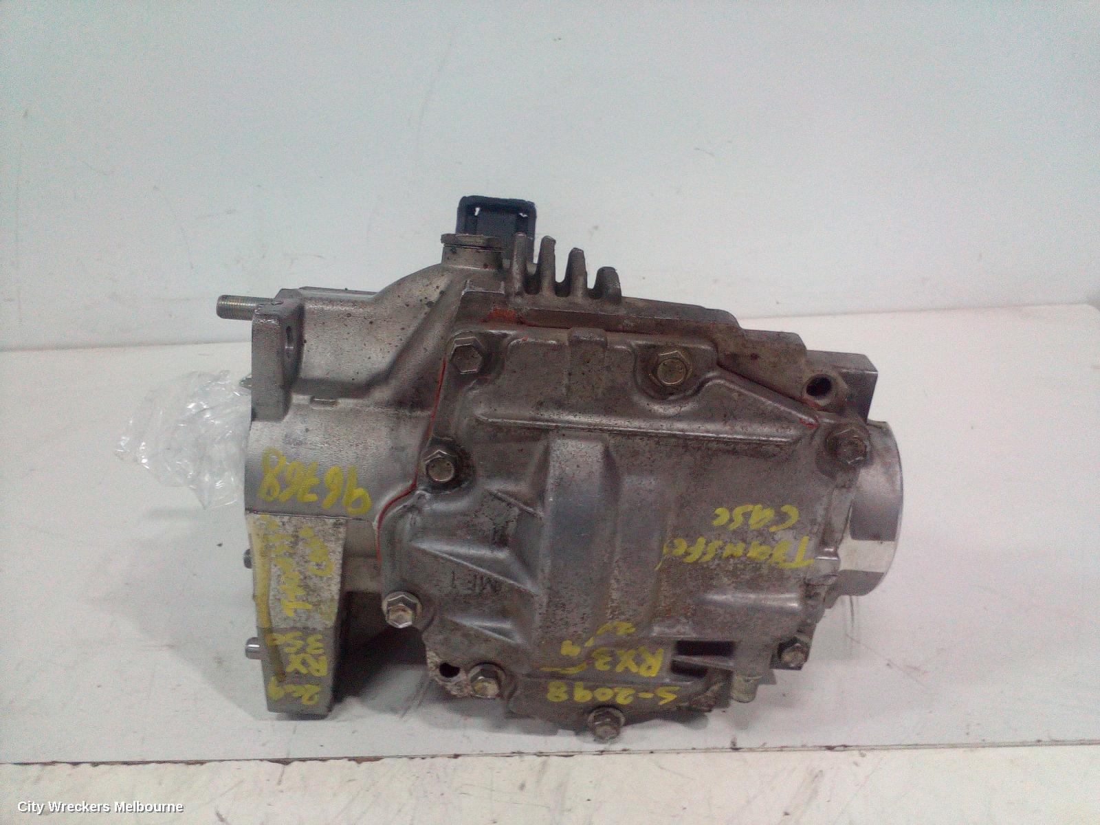 LEXUS RX SERIES TRANSFER CASE, AL10, 03/2009 - 09/2015