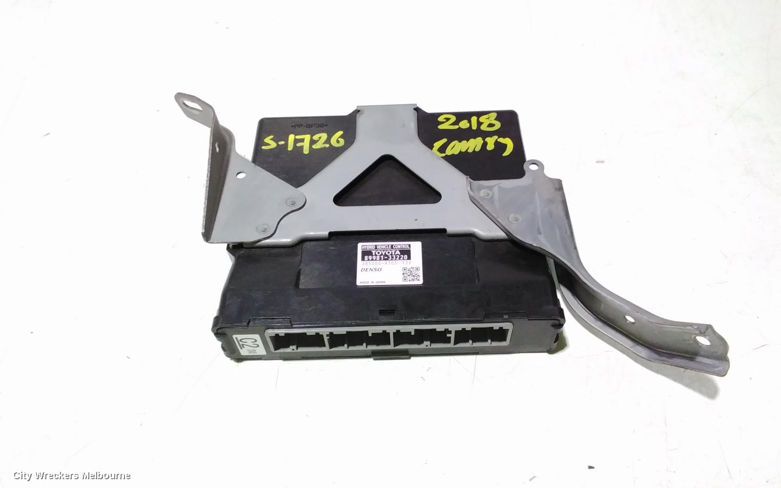 TOYOTA CAMRY ECU, ENGINE ECU, 2.5, PETROL, ECU ONLY, XV70, 09/2017 ONWARDS