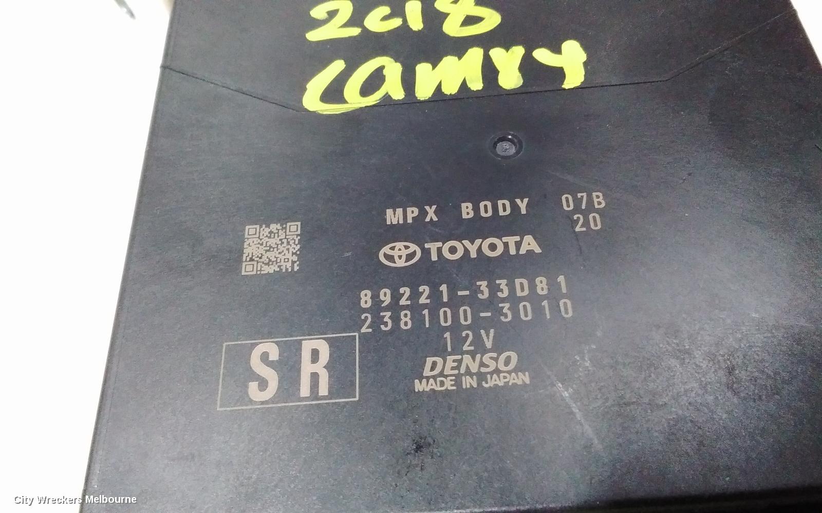 TOYOTA CAMRY ECU, ENGINE ECU, 2.5, PETROL, ECU ONLY, XV70, 09/2017 ONWARDS