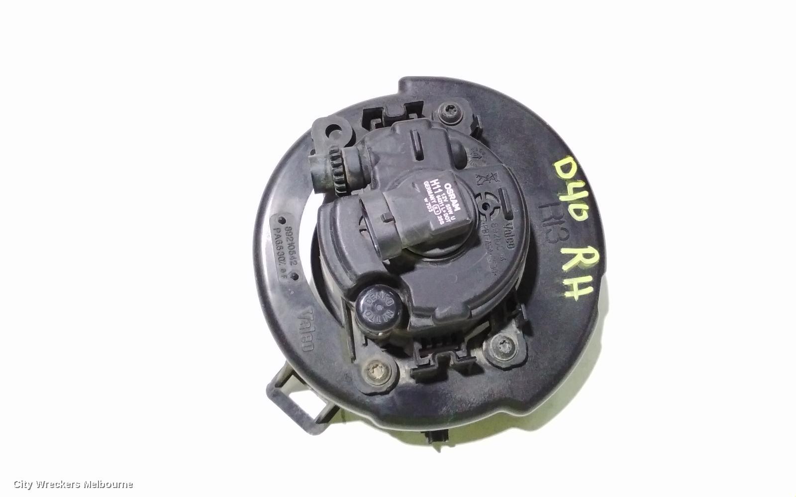 NISSAN NAVARA RIGHT INDICATOR/FOG/SIDE, D40, BUMPER FOGLAMP, ROUND TYPE, 09/2005 - 08/2015