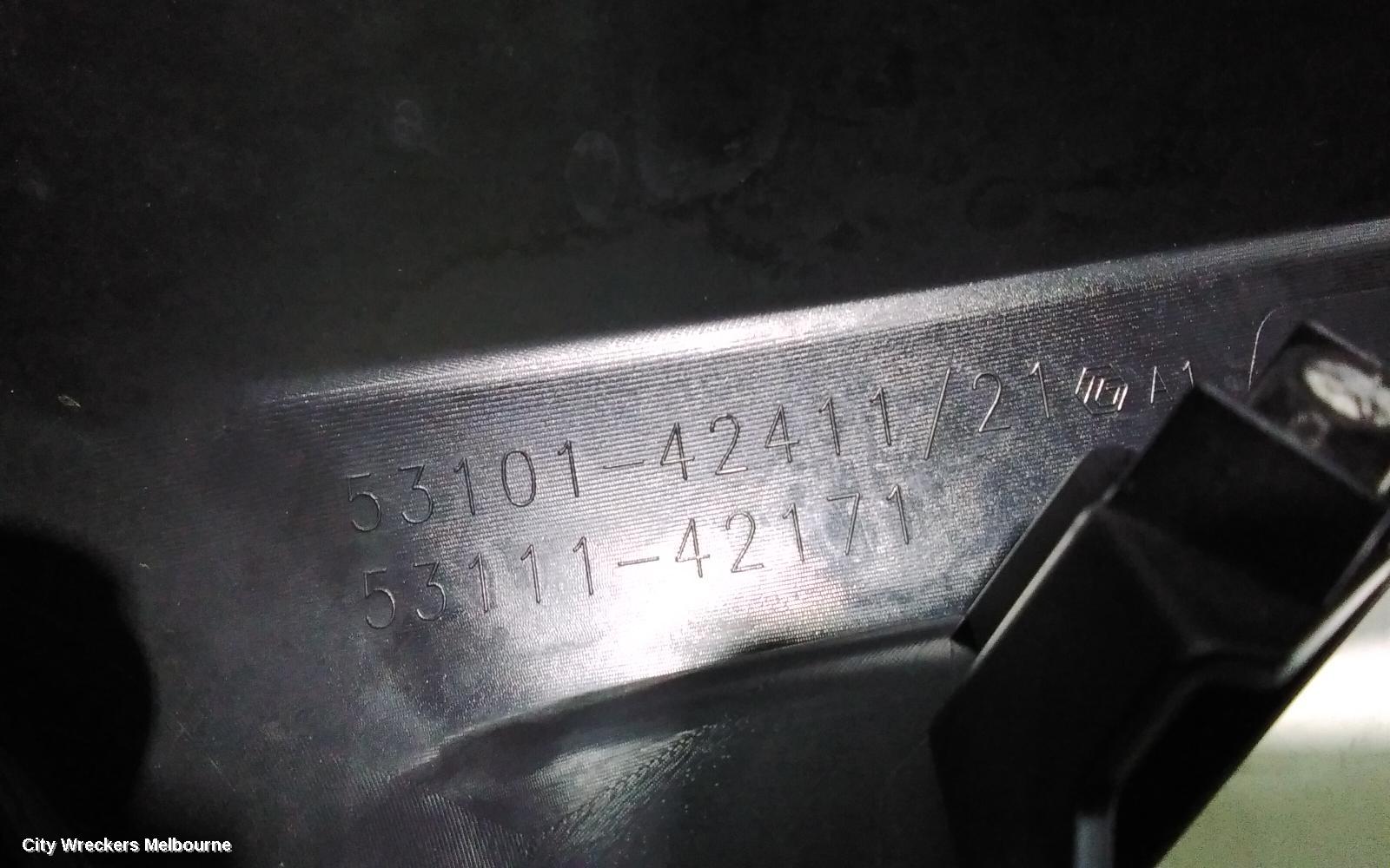 TOYOTA RAV4 GRILLE, RADIATOR GRILLE, XA40, 10/2015 - 11/2018