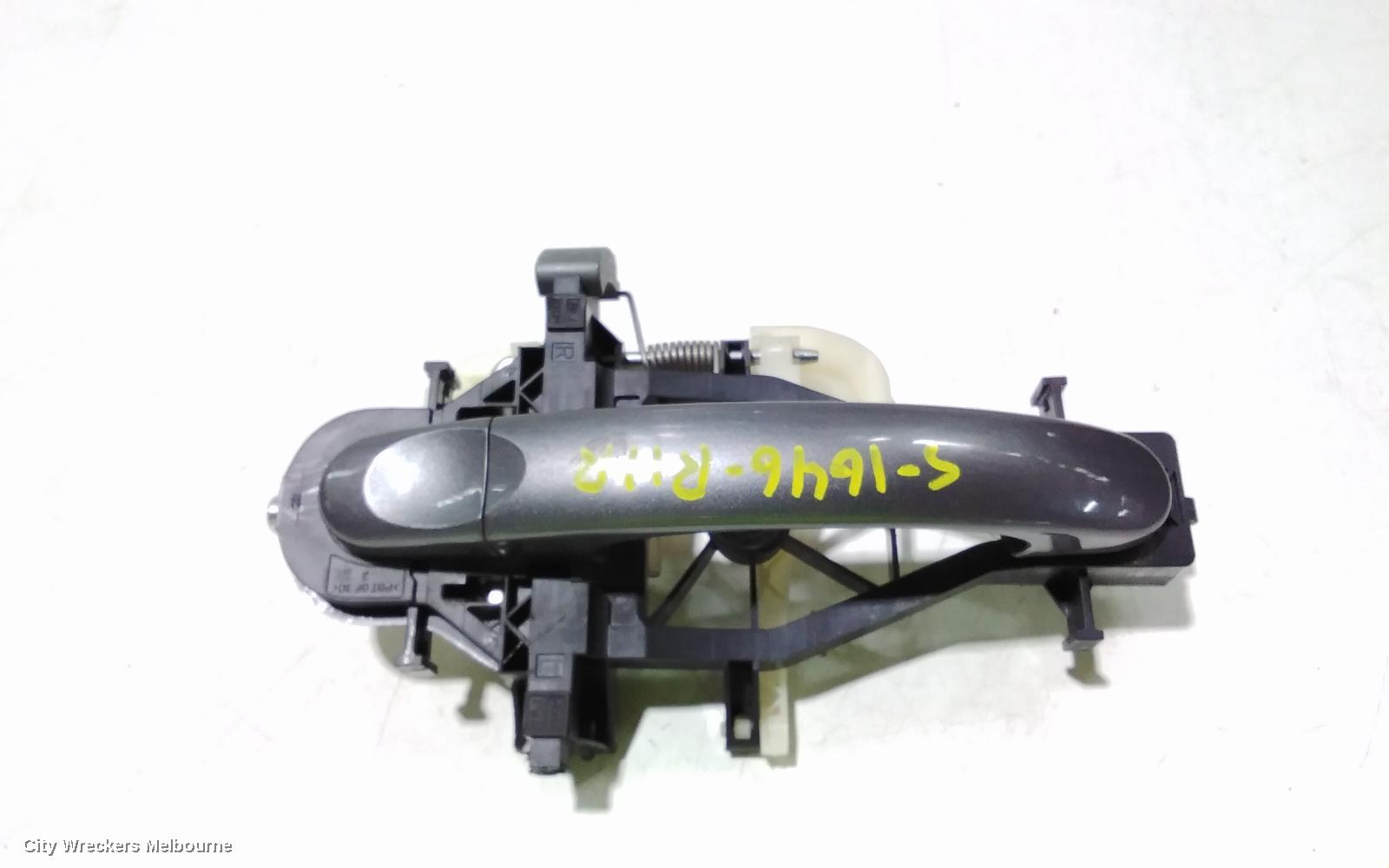VOLKSWAGEN TRANSPORTER DOOR HANDLE, OUTER, RH REAR, T5, 08/2004 - 06/2015