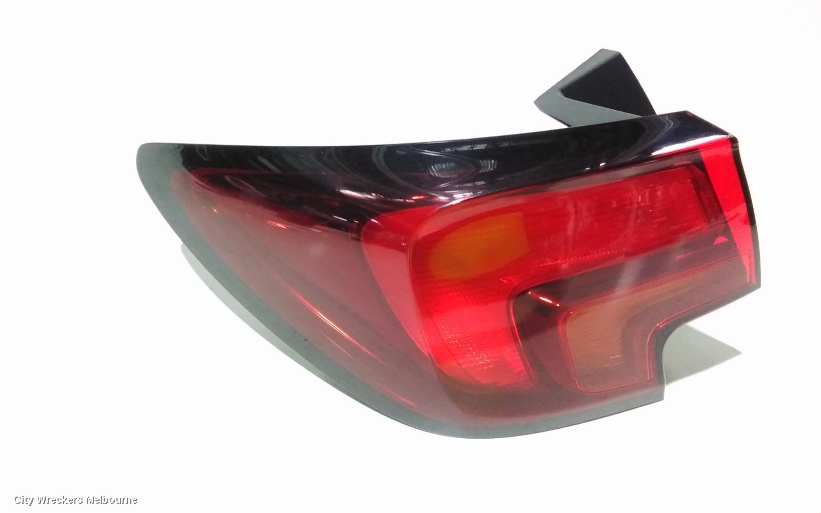 HOLDEN ASTRA LEFT TAILLIGHT, BK, 5DR HATCH, R/RS, NON LED TYPE, 09/2016 ONWARDS
