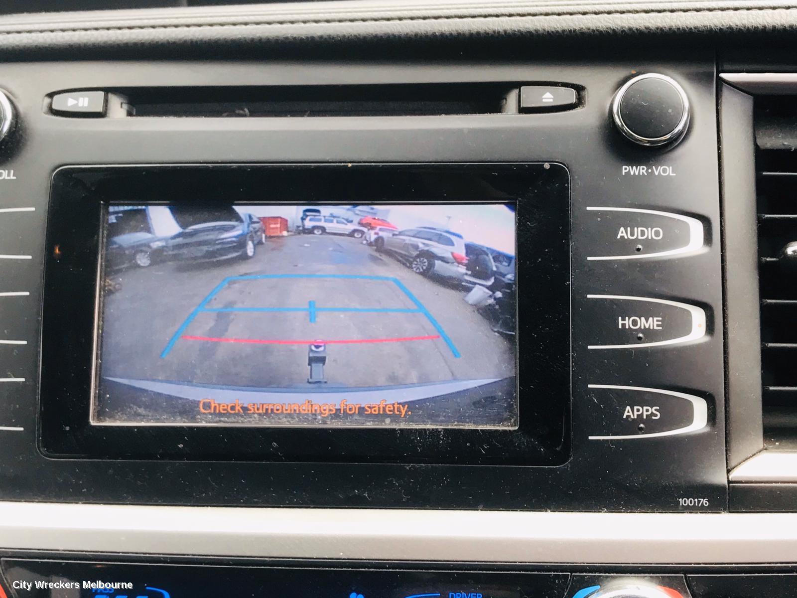 TOYOTA KLUGER SUNVISOR, GSU50/GSU55, LH SIDE, 03/2014 - 02/2021