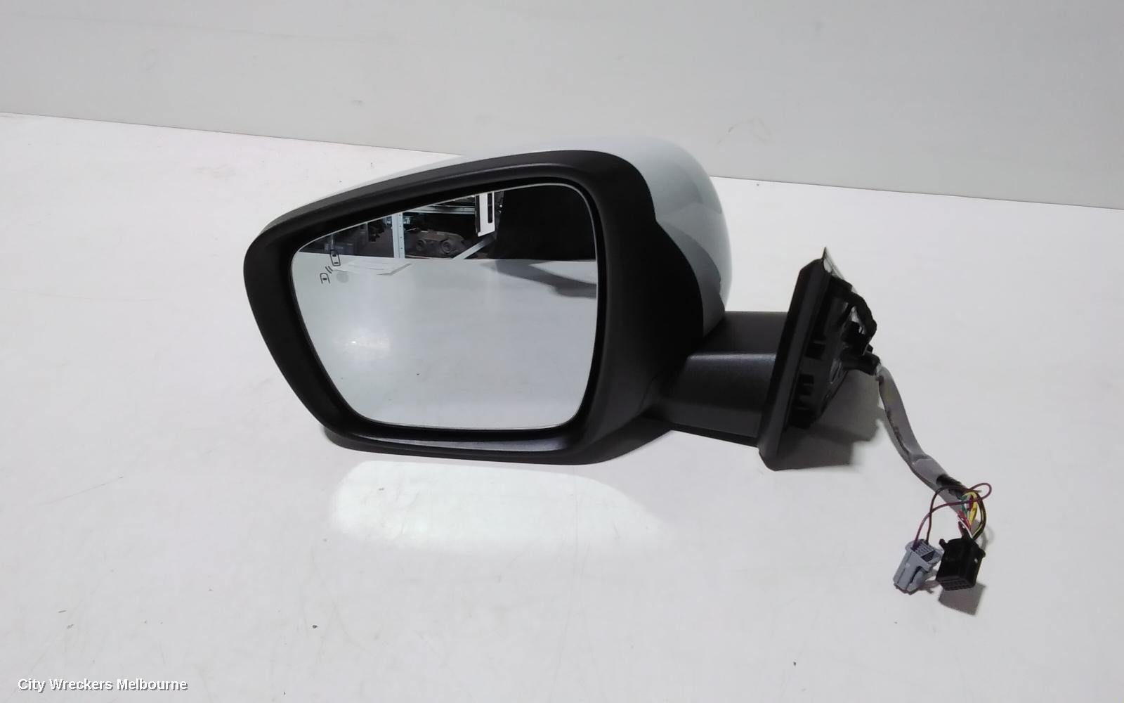 RENAULT KALEOS LEFT DOOR MIRROR, XZG, W/ AUTO POWER FOLD, BLIND SPOT, NON TILT TYPE, 06/2019 ONWARDS