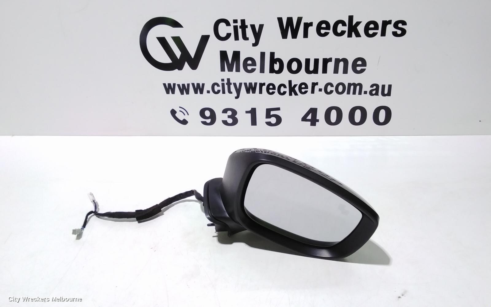 MAZDA CX9 RIGHT DOOR MIRROR, TC, POWER FOLD, HEATED, W/ CAMERA TYPE , 01/2018 ONWARDS