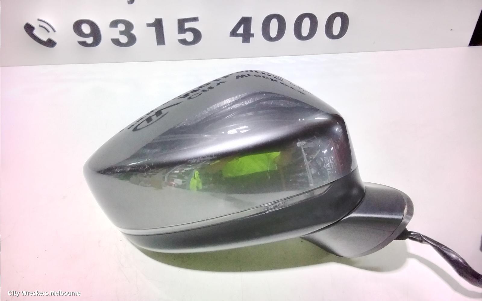 MAZDA CX9 RIGHT DOOR MIRROR, TC, POWER FOLD, HEATED, W/ CAMERA TYPE , 01/2018 ONWARDS
