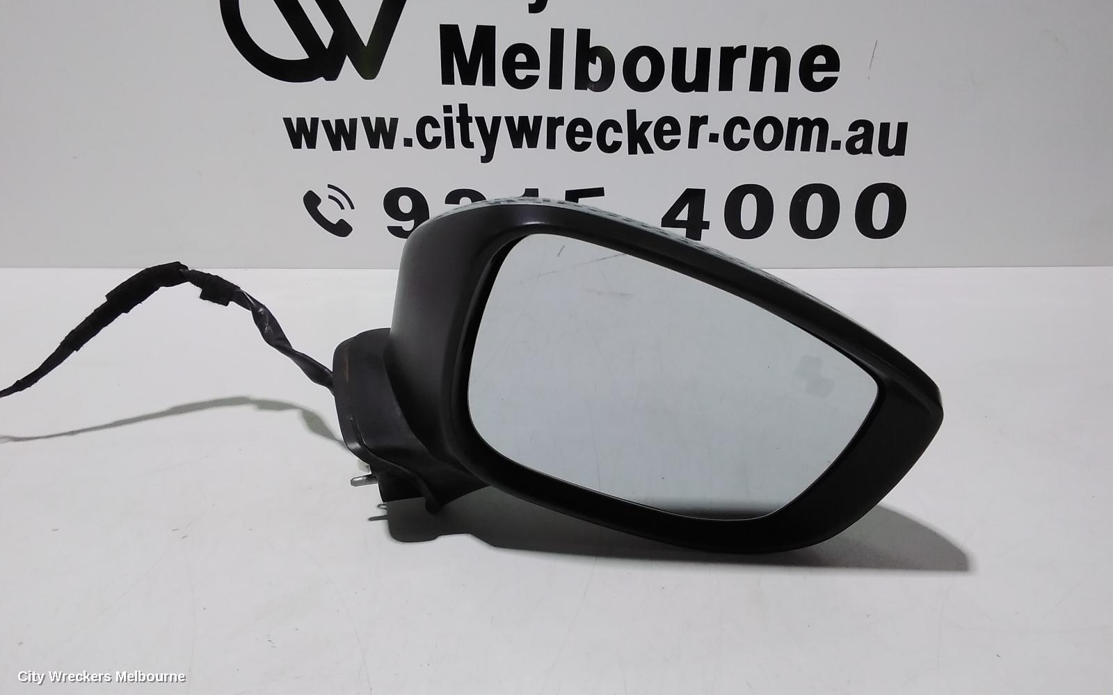 MAZDA CX9 RIGHT DOOR MIRROR, TC, SPORT/TOURING, NON MIRROR HEATER, 07/2016 - 12/2017