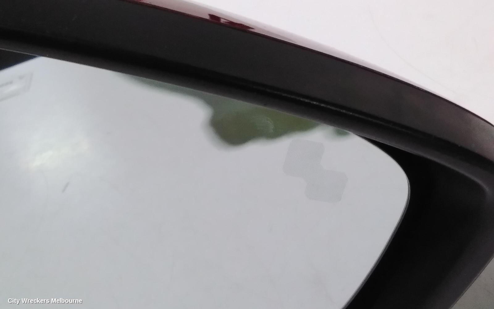 MAZDA 3 RIGHT DOOR MIRROR, BN, MAXX/TOURING/SP25, NON HEATED, W/ BLIND SPOT TYPE, 05/2016 - 02/2019