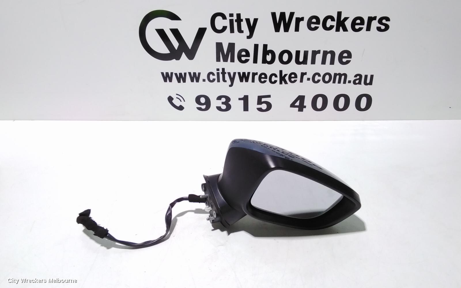 MAZDA 3 RIGHT DOOR MIRROR, BM, NEO/MAXX/TOURING/SP25, NON HEATED, W/ BLIND SPOT TYPE, 11/2013 - 05/2016