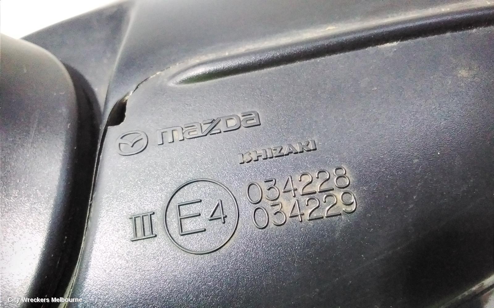 MAZDA 3 RIGHT DOOR MIRROR, BM, NEO/MAXX/TOURING/SP25, NON HEATED, W/ BLIND SPOT TYPE, 11/2013 - 05/2016