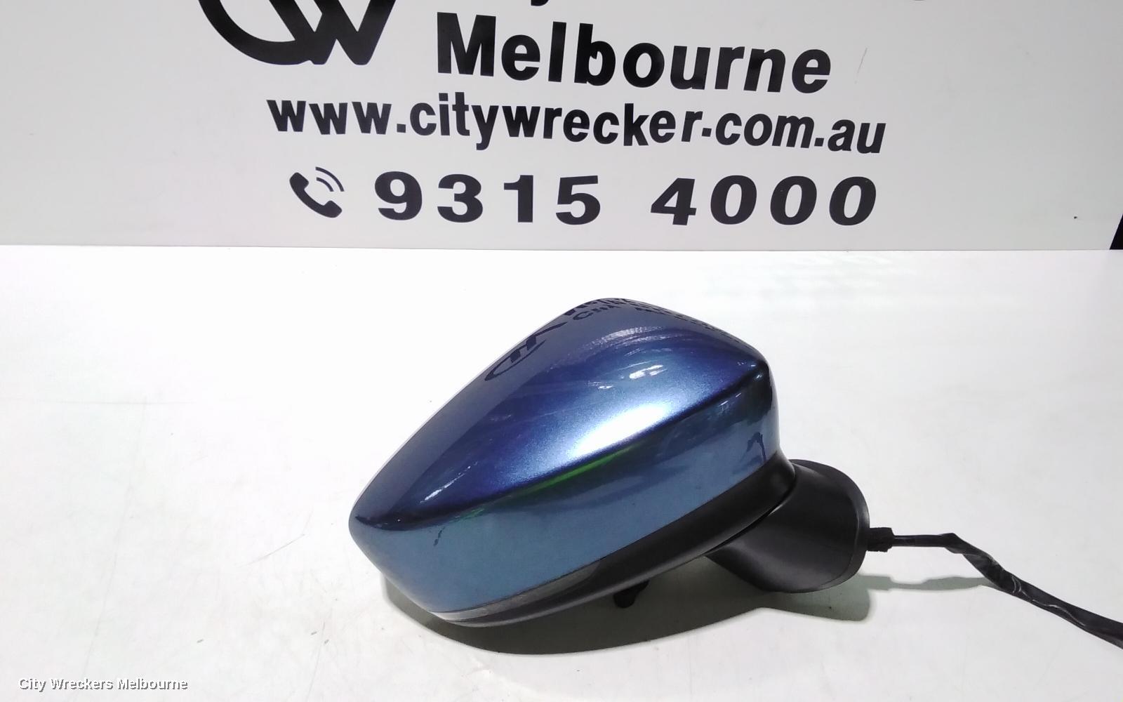 MAZDA 3 RIGHT DOOR MIRROR, BM, NEO/MAXX/TOURING/SP25, NON HEATED, W/ BLIND SPOT TYPE, 11/2013 - 05/2016