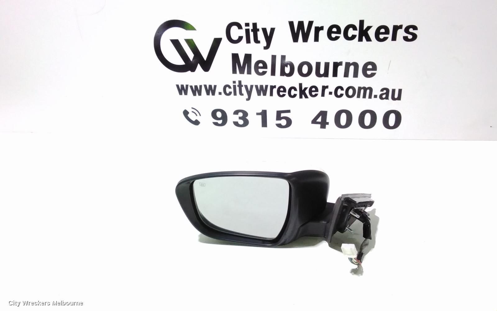 NISSAN XTRAIL LEFT DOOR MIRROR, T32, TL/TI/ST-L, W/ CAMERA TYPE, 02/2014 - 07/2022