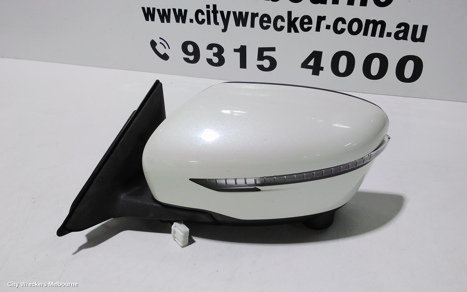 NISSAN XTRAIL LEFT DOOR MIRROR, T32, TL/TI/ST-L, W/ CAMERA TYPE, 02/2014 - 07/2022