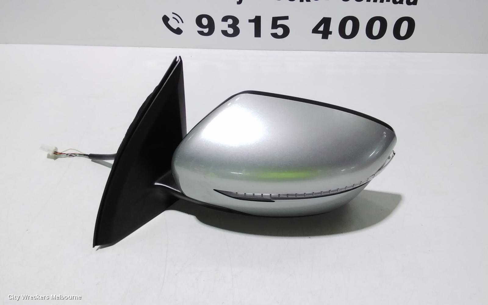 NISSAN QASHQAI LEFT DOOR MIRROR, J11, ST-L/N-TEC/TI, POWER FOLD, W/ CAMERA TYPE, 07/2017 - 07/2021