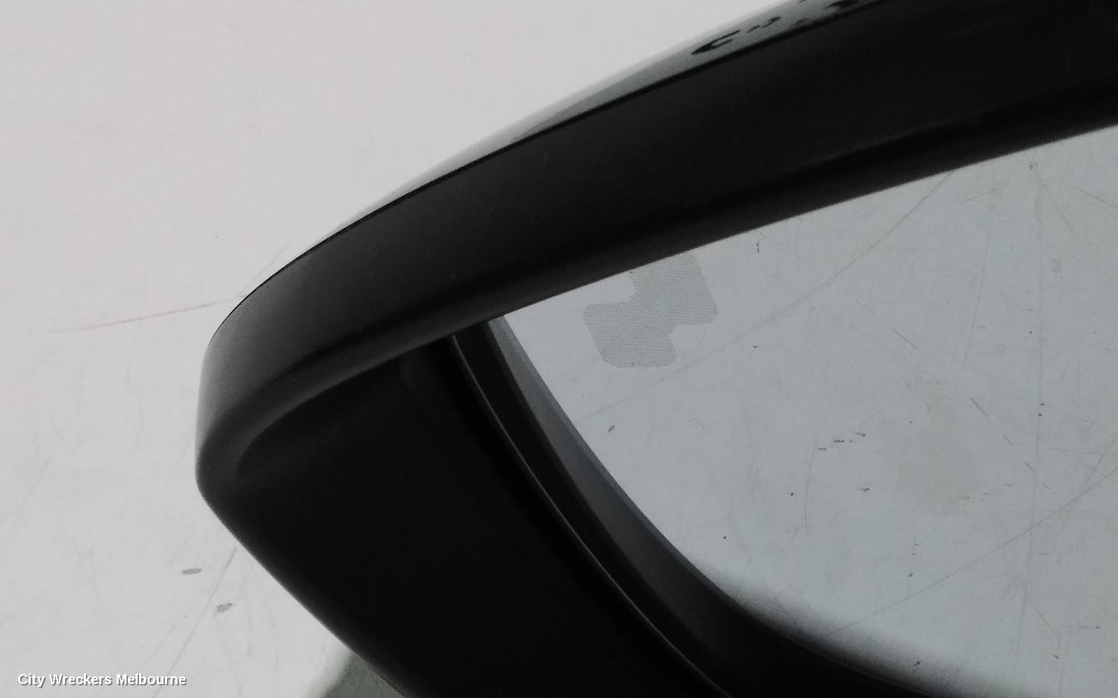 MAZDA CX3 LEFT DOOR MIRROR, DK, MANUAL FOLDING, W/ BLIND SPOT TYPE, 02/2017 - 05/2018