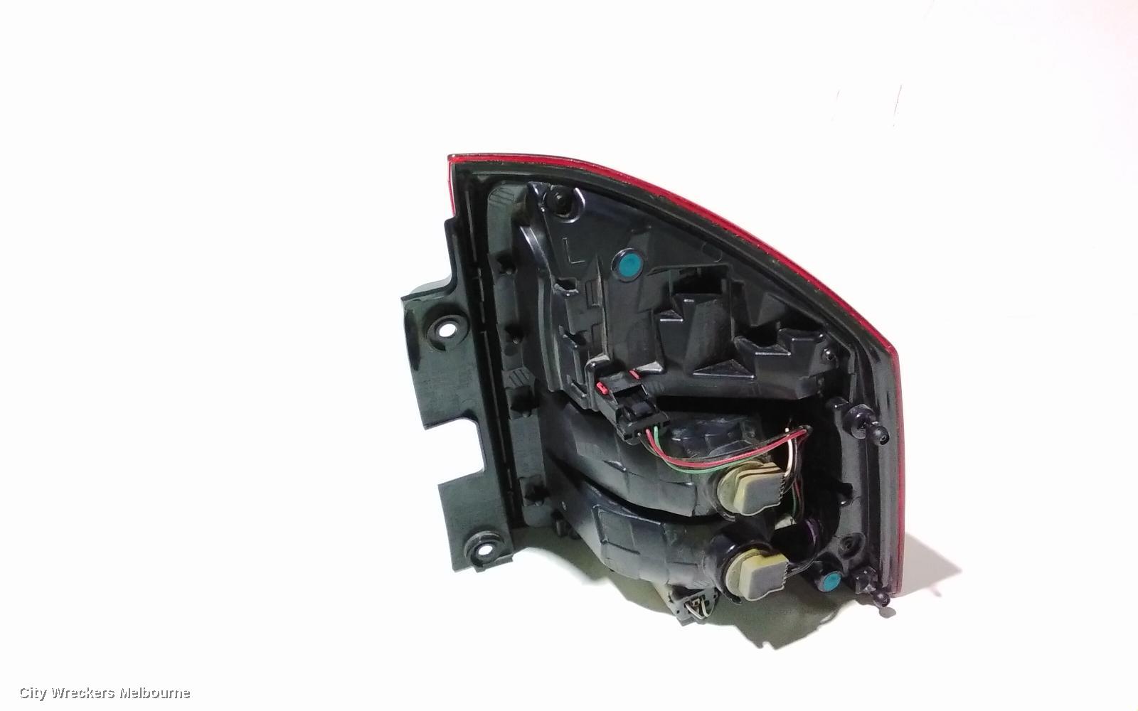 JEEP COMPASS LEFT TAILLIGHT, IN BODY, MK, SMOKED BEZEL, 07/2013 - 12/2016