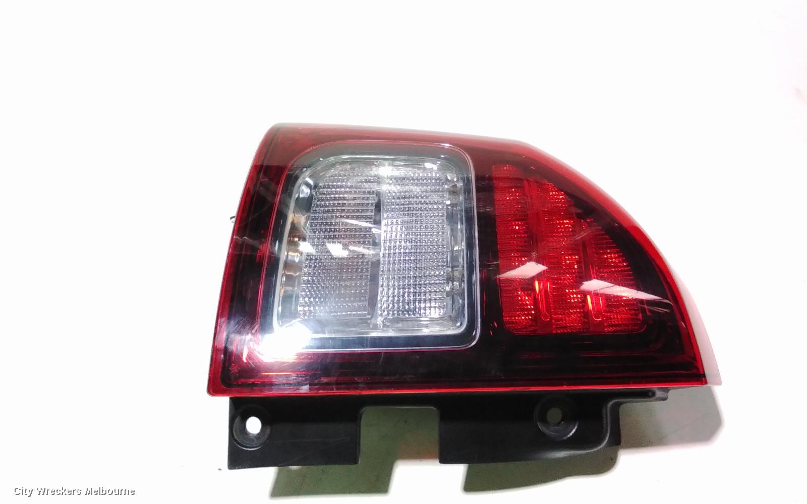 JEEP COMPASS LEFT TAILLIGHT, IN BODY, MK, SMOKED BEZEL, 07/2013 - 12/2016