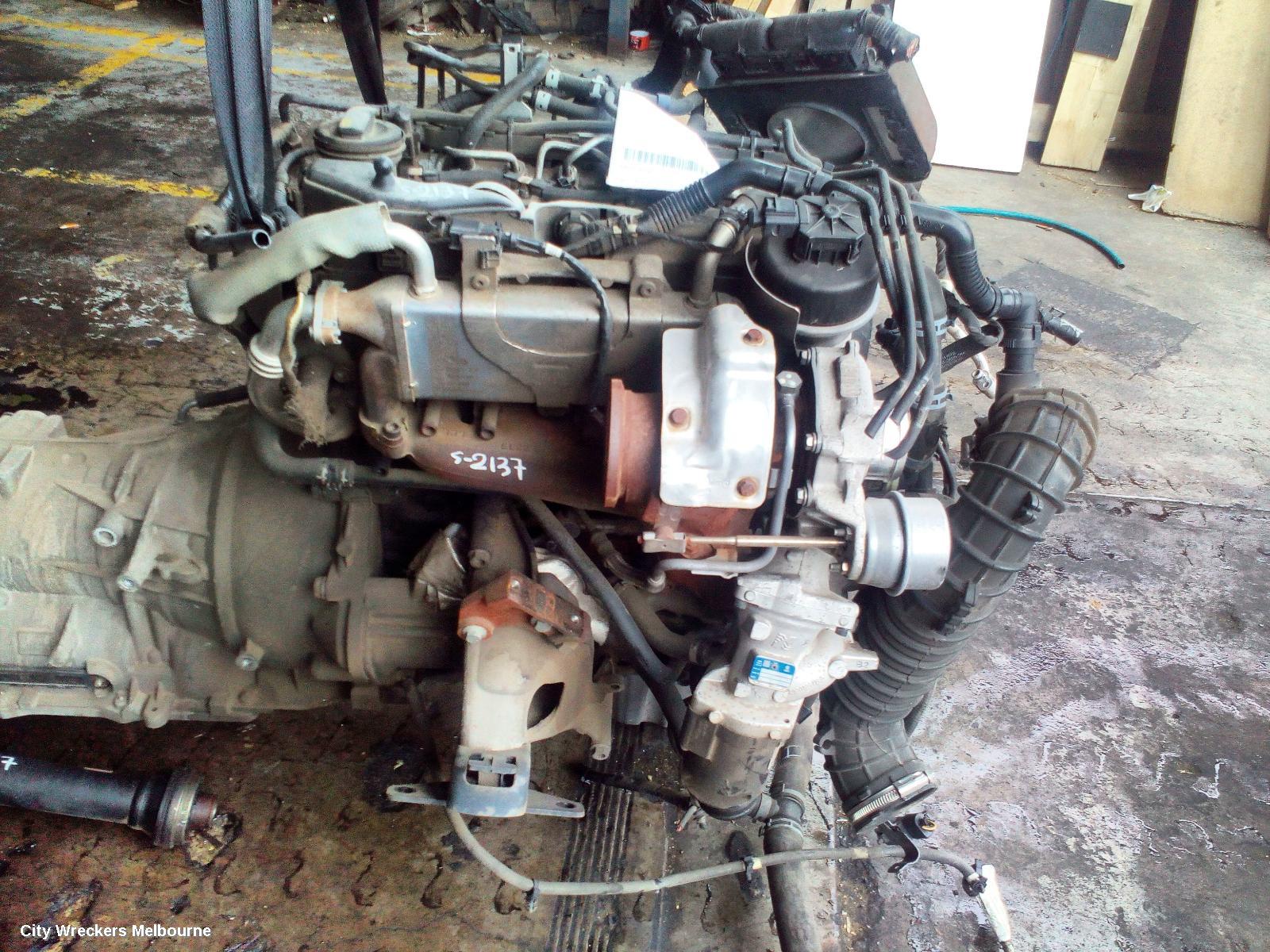 VOLKSWAGEN AMAROK ENGINE, DIESEL, 2.0, TWIN TURBO, 2H, CSHA CODE, 12/2010 ONWARDS