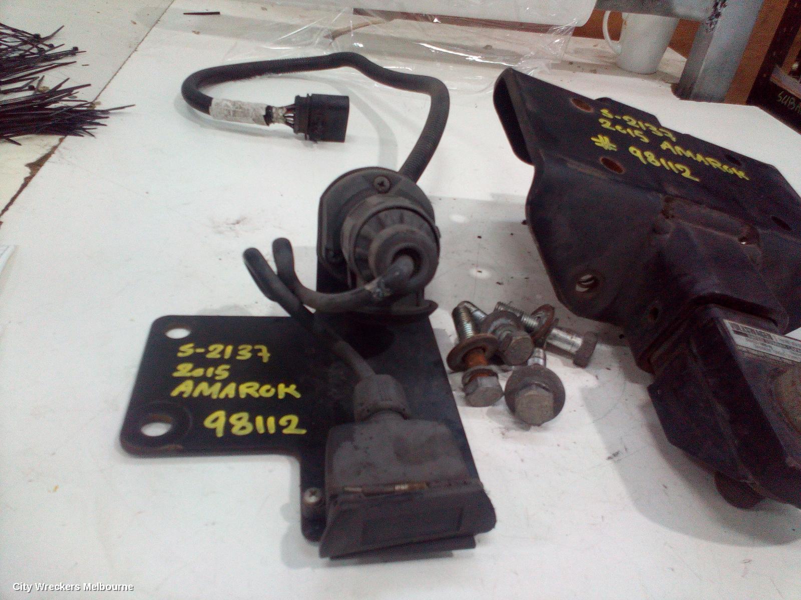 VOLKSWAGEN AMAROK TOWBAR, 2H, W/ REAR BUMPER TYPE, 12/2010 ONWARDS