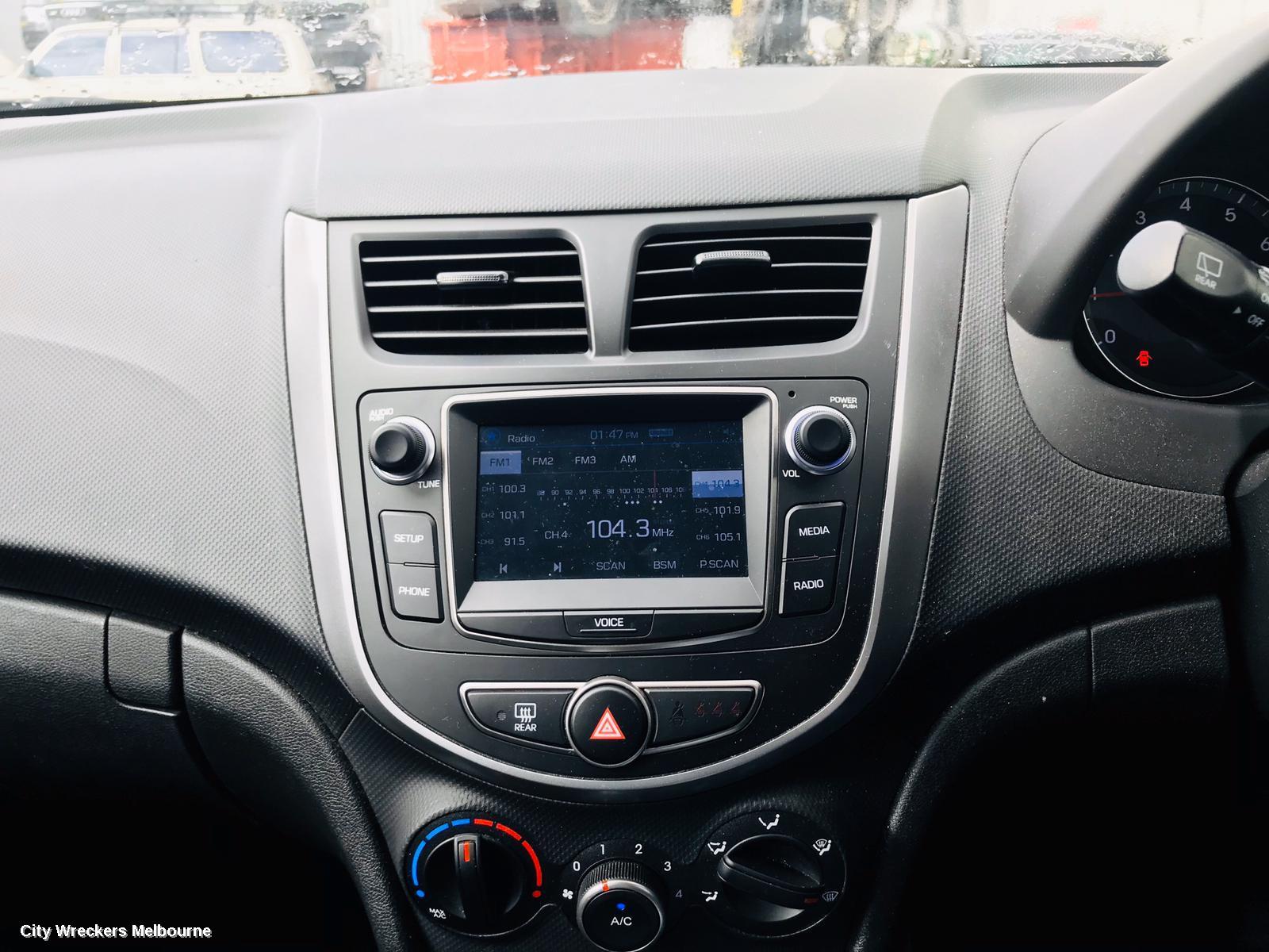 HYUNDAI ACCENT STABILISER BAR, RB, 05/2011 - 12/2019
