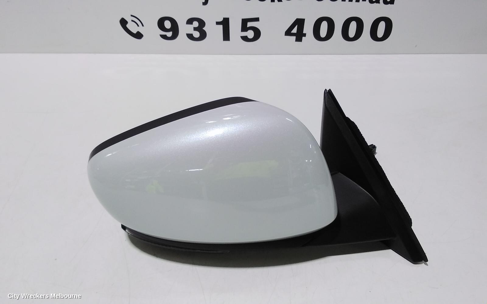 RENAULT KALEOS RIGHT DOOR MIRROR, XZG, W/ BLINDSPOT TYPE, 05/2016 - 05/2019