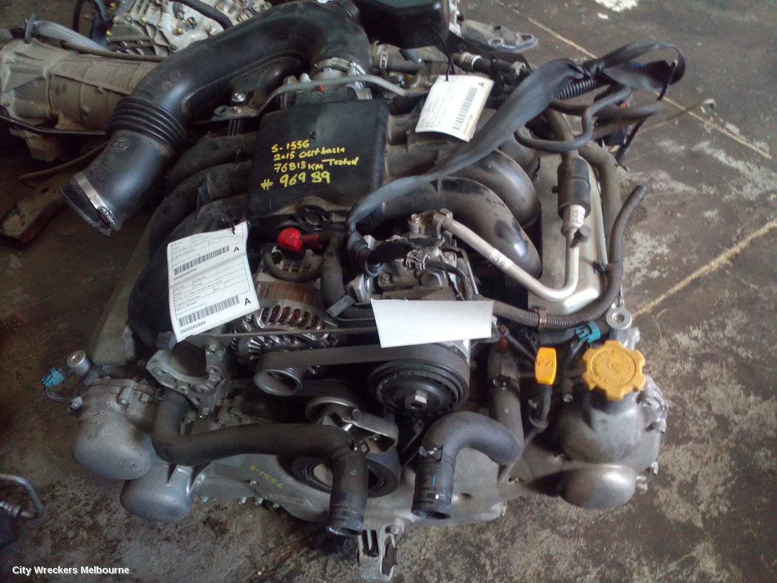 SUBARU OUTBACK A/C COMPRESSOR, 6TH GEN, 3.6, EZ36, PETROL, 08/2014 - 12/2020