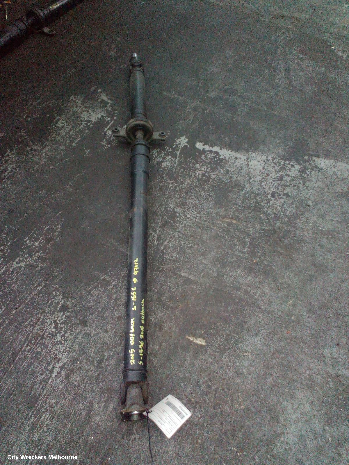 SUBARU OUTBACK REAR DRIVE SHAFT, 6TH GEN, PETROL, 3.6, EZ36, AUTO T/M, 08/2014 - 12/2020