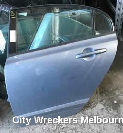 HONDA CIVIC LEFT REAR DOOR/SLIDING, 8TH GEN, SEDAN/HYBRID, 02/2006 - 12/2011