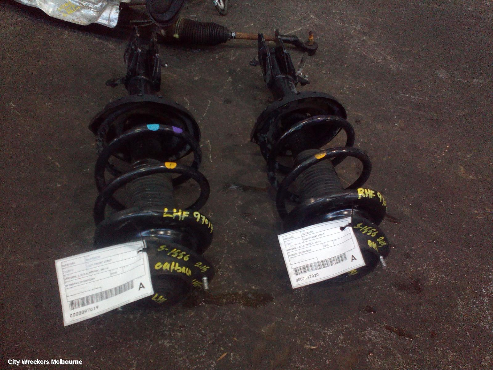 SUBARU OUTBACK LEFT FRONT STRUT, 6TH GEN, 2.5/3.6, PETROL, 08/2014 ONWARDS