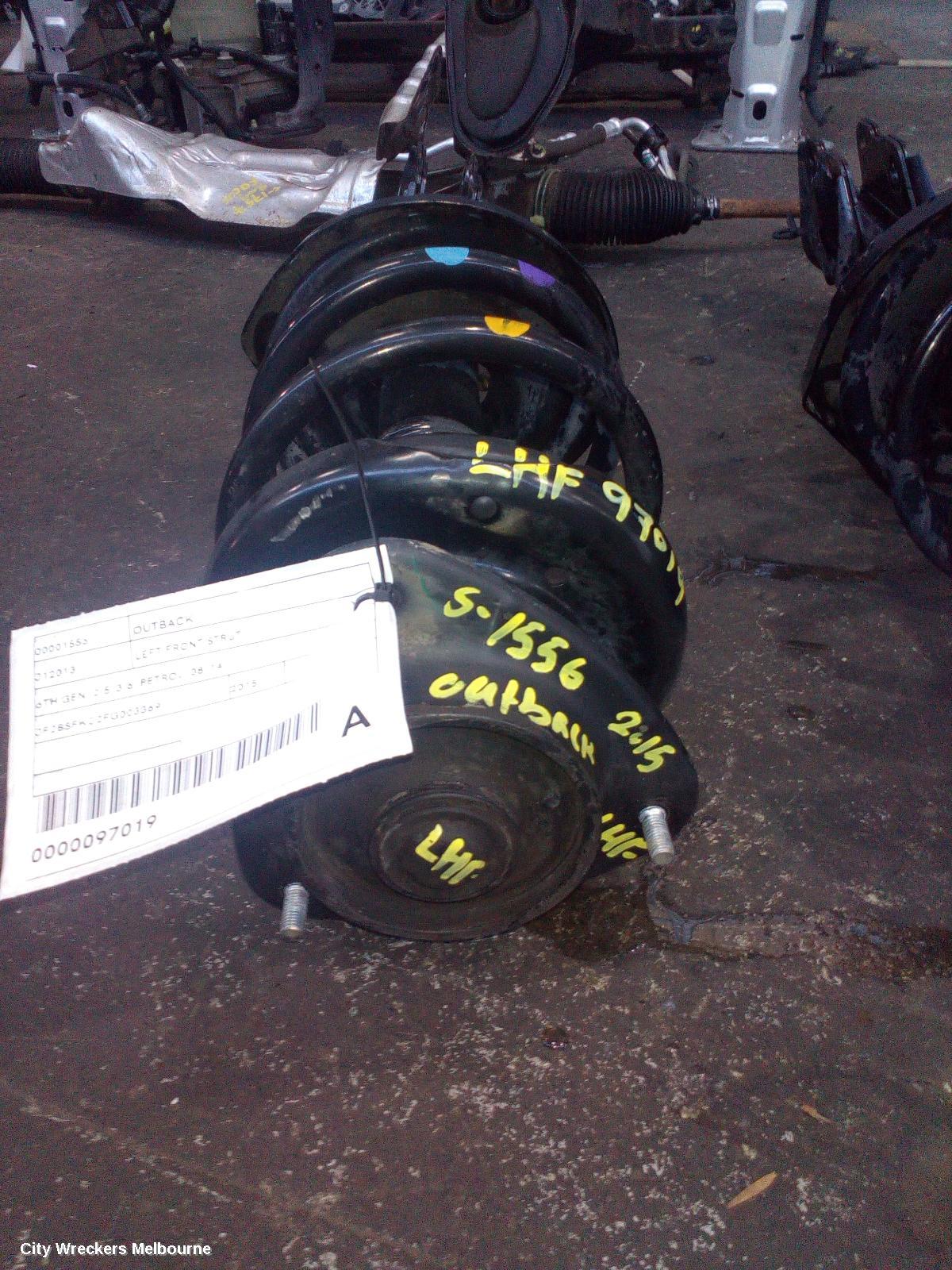 SUBARU OUTBACK LEFT FRONT STRUT, 6TH GEN, 2.5/3.6, PETROL, 08/2014 ONWARDS