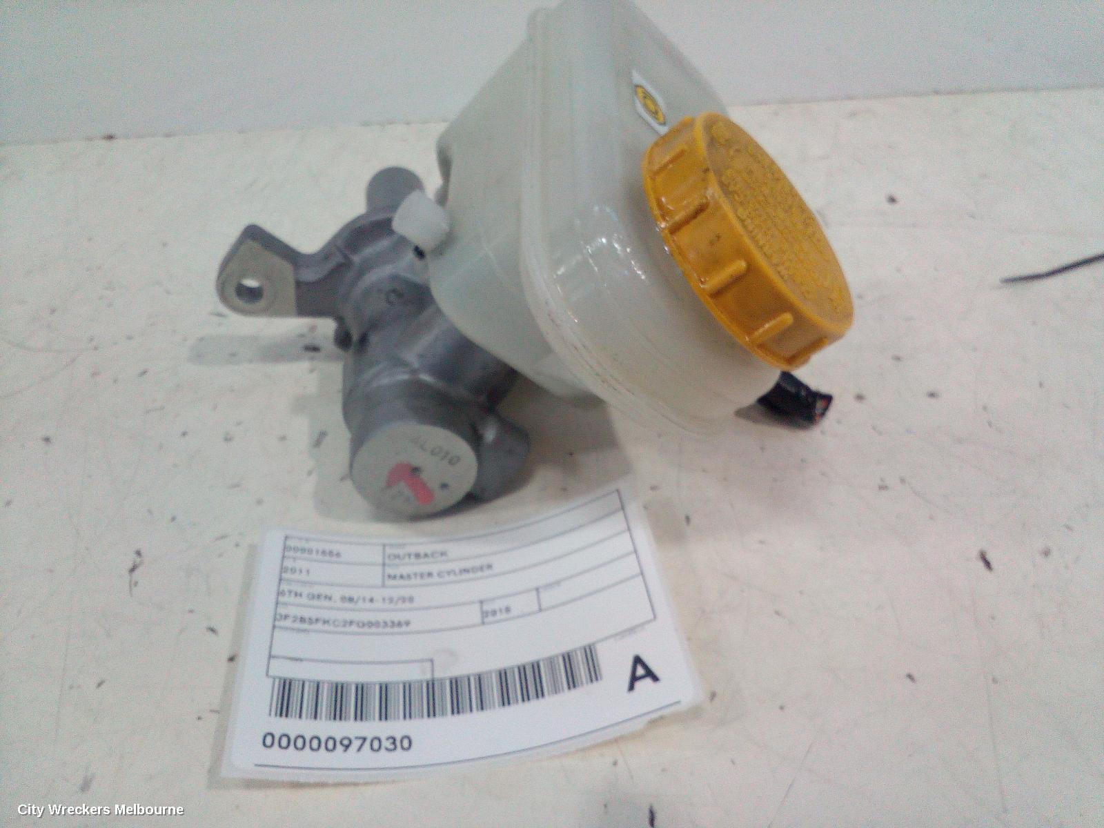 SUBARU OUTBACK MASTER CYLINDER, 6TH GEN, 08/2014 - 12/2020