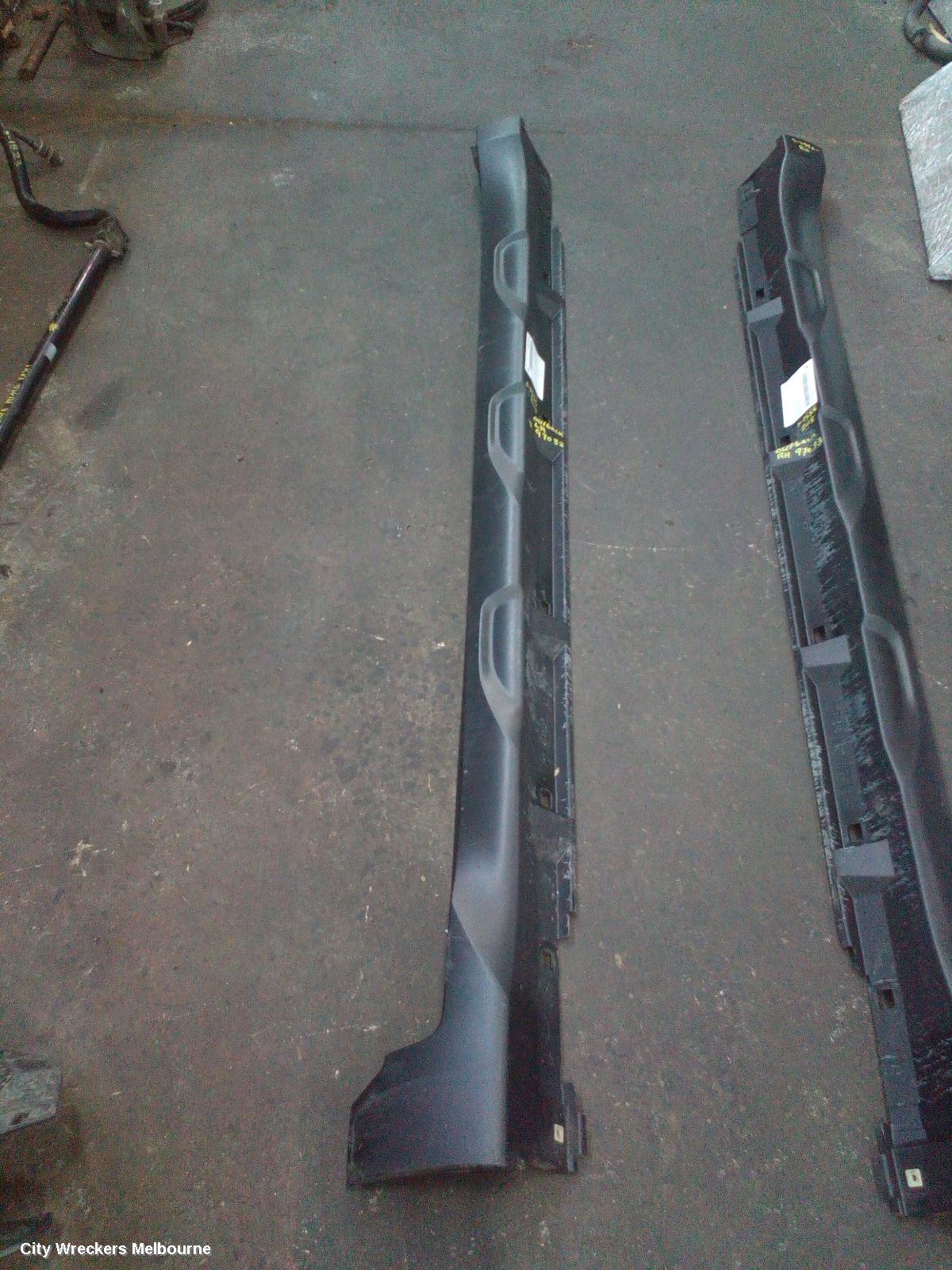 SUBARU OUTBACK SIDE STEP/SKIRT, 6TH GEN, LH SIDE, 08/2014 - 12/2020