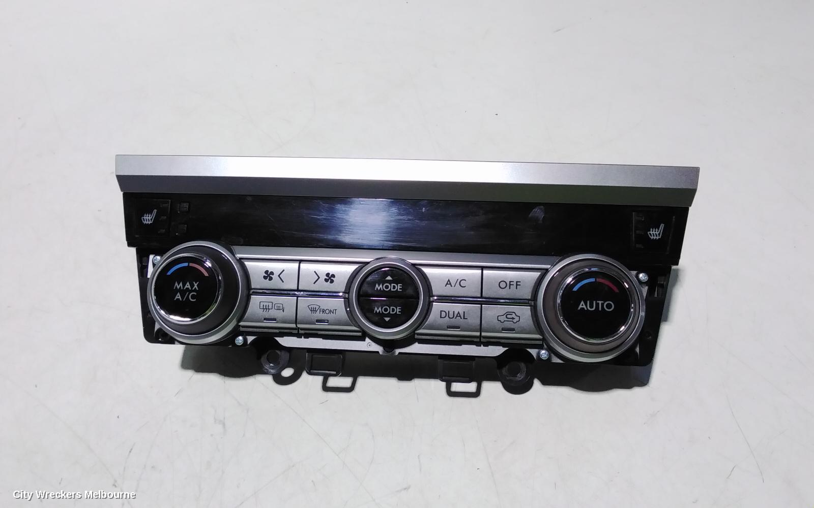 SUBARU OUTBACK HEATER/AC CONTROLS, 6TH GEN, CLIMATE CONTROL TYPE, 08/2014 - 12/2020